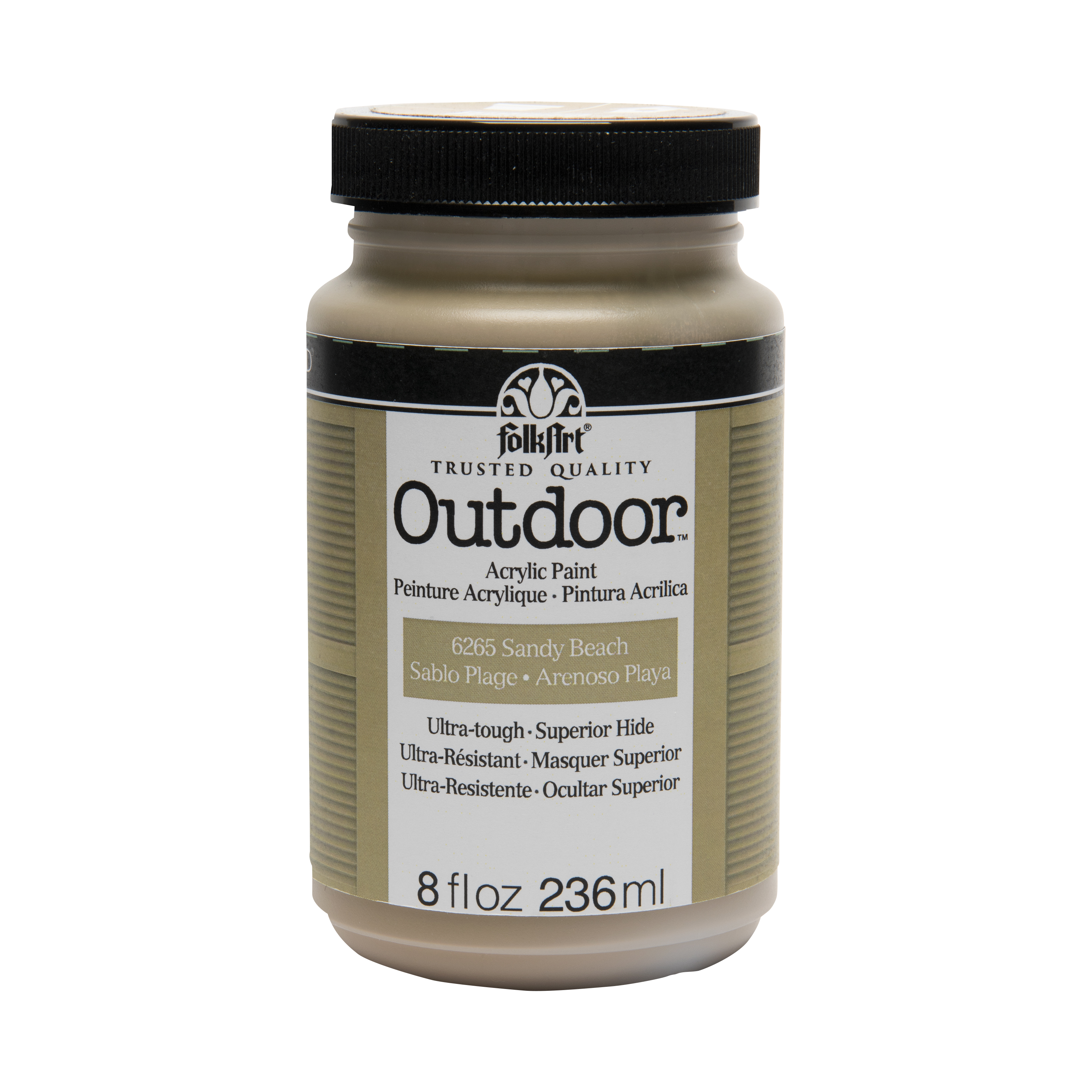 FolkArt Outdoor Acrylic Paint, 8 fl oz, Sandy Beach