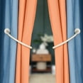 thumbnail image 6 of 4 Pack Magnetic Curtain Tiebacks Decorative Curtain Holdbacks (Beige), 6 of 7