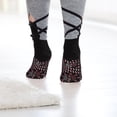 thumbnail image 4 of QUMIIRITY 4Pares Calcetines Calentadores Negros Para Con Cómodo Y Transpirable, 4 of 6