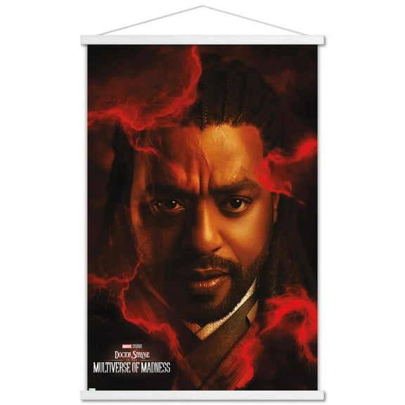 Marvel Doctor Strange in the Multiverse of Madness - Baron Mordo One Sheet Wall Poster with Magnetic Frame, 22.375" x 34"