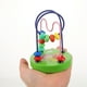 thumbnail image 4 of Juguetes de madera para bebés y niños pequeños, laberinto de cuentas, montaña rusa para niños, niñas, juguetes educativos preescolares, juguete de desarrollo clásico (hongo), 4 of 5