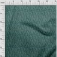 thumbnail image 3 of oneOone Velvet Teal Green Fabric African Dress Material Fabric Print Fabric By The Yard 58 Inch Wide, 3 of 4
