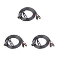 thumbnail image 4 of Seitruly Cable de Audio RCA Dual de 1,5 M a 2 RCA Audio XLR adaptador coaxial de enchufe profesional Cable de vídeo chapado Type3 NO3, 4 of 6