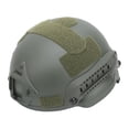 thumbnail image 2 of Casco militar ligero, verde, transpirable, protector de cabeza para juegos de guerra CS al aire libre., 2 of 14