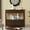 Espresso, variant on 36-Inch Pine Wood Side Table for Living Areas Ensures Different Handles and Storage Function