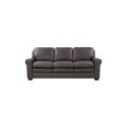 thumbnail image 3 of Porter Designs Parma Top Grain Leather Sofa - Brown, 3 of 4