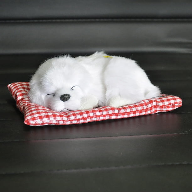 Gwong Juguete Simulacion animal juguete dormir perro modelo ninos peluche peluche muneca con sonido Gwong 21020517 Walmart en linea