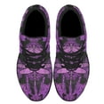 thumbnail image 2 of Dragonfly Purple Mandala Shoes Sneakers for Women Men Black Size 12, 2 of 7