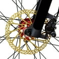 thumbnail image 6 of Mosiee Mountain Bike Brake Discs Road Bike Stainless Steel Gold 160/180Mm Brake Disc G3 160Mm Gold, 6 of 8