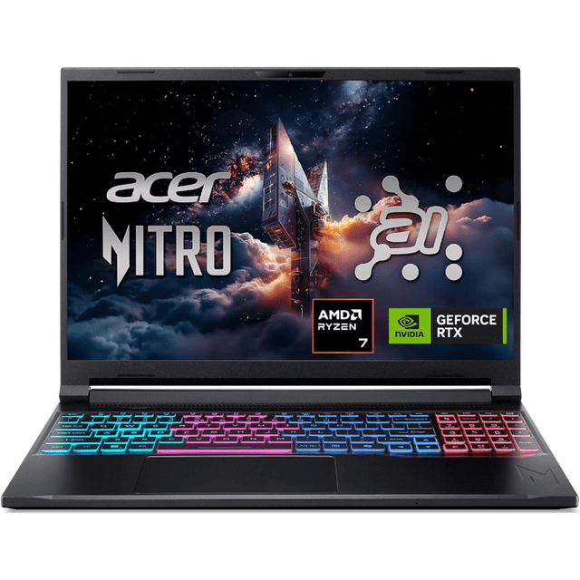 Laptop Gamer Acer Nitro V16s 16" Amd Ryzen 7 260 Nvidia Geforce Rtx 5060 1tb Ssd 32gb Ram Ddr5