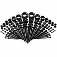 thumbnail image 2 of 50 Pieces Ear Stretching Kit Acrylic Tapers And Plugs+silicone Tunnels, 2 of 5