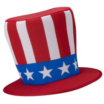 PROMOTIONAL UNCLE SAM TOP HAT 12 PACK