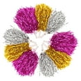 thumbnail image 3 of Raindrops 9Pcs Silver Pompoms Cheerleading for Cheerleading Pomscheerleading Poms, 3 of 8