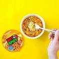 thumbnail image 2 of Nissin Hot & Spicy Shrimp Noodle Bowl, 3.27 OZ Microwavable and Spoonable Noodles & Soup (Pack of 3), 2 of 6