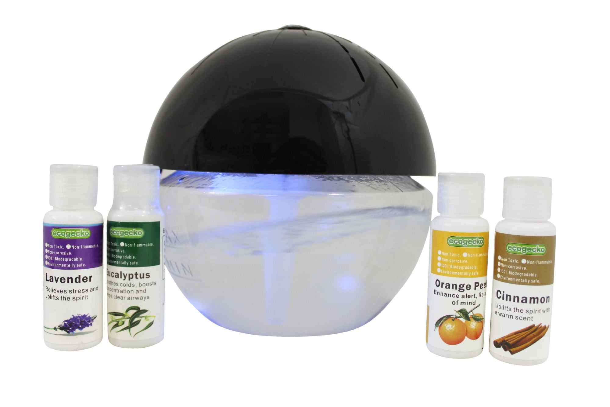 ecogecko earth globe air revitalizer, air freshener, room aromatizer