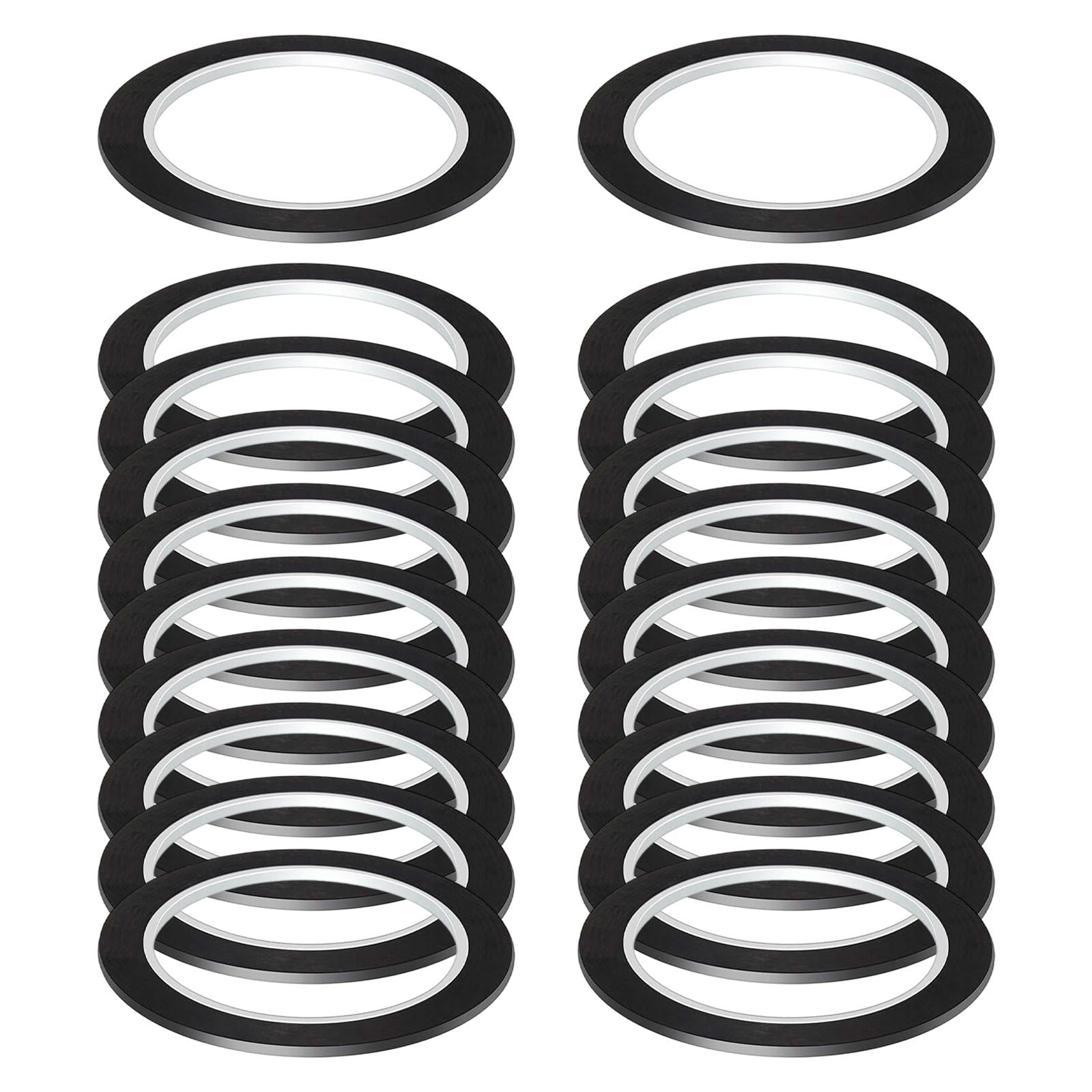 GUOOL 20 Pieces of Lines for Stained Glass, Thin Glass Line Stickers, Arts And Crafts Supplies, Pet Supplies, Professional Gallery Supplies