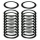 thumbnail image 2 of 20 Tiras de Líneas de Vitrales Negras para Ventanas Profesionales, Accesorios de Galería, Calcomanías de Líneas de Vidrio, 2 of 7