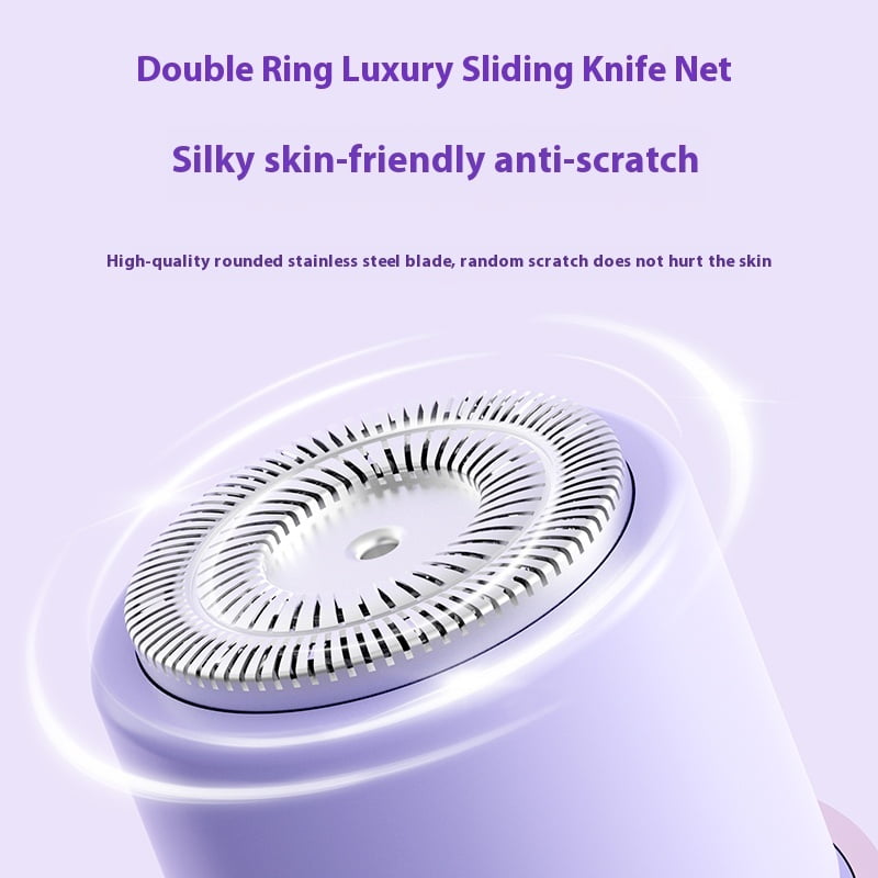 Double-head New Generation Body Hair Trimmer For Face Body Intimate Areas Removable Cutter Head Assembly For Easy Cleaning