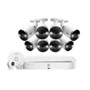 Lorex 4K 8-Channel NVR System w/ 8x 4K 8MP IP Cameras and Smart Sensor Kit