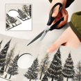 thumbnail image 6 of Yayeee Faucet Mat for Kitchen Sink 30" Diatomite Long Splash Guard Pad, Hand Drawn Christmas Trees, 6 of 7