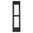 thumbnail image 4 of WAC Lighting Bandeau 10" LED 3500K Aluminum Indoor/Outdoor Wall Light in Black, 4 of 5