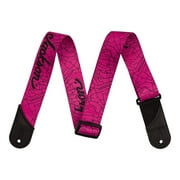 Jackson Cracked Mirror Nylon Guitar Strap - PINK, #299-5378-004