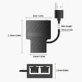 thumbnail image 3 of Adaptador Ethernet Extensor de Red 10/100Mbps para Cable Ethernet Hembra a Hembra, 3 of 4