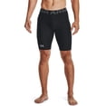 thumbnail image 1 of Pantalones cortos Under Armour HeatGear Pocket Long para hombre, color negro, 1 of 5