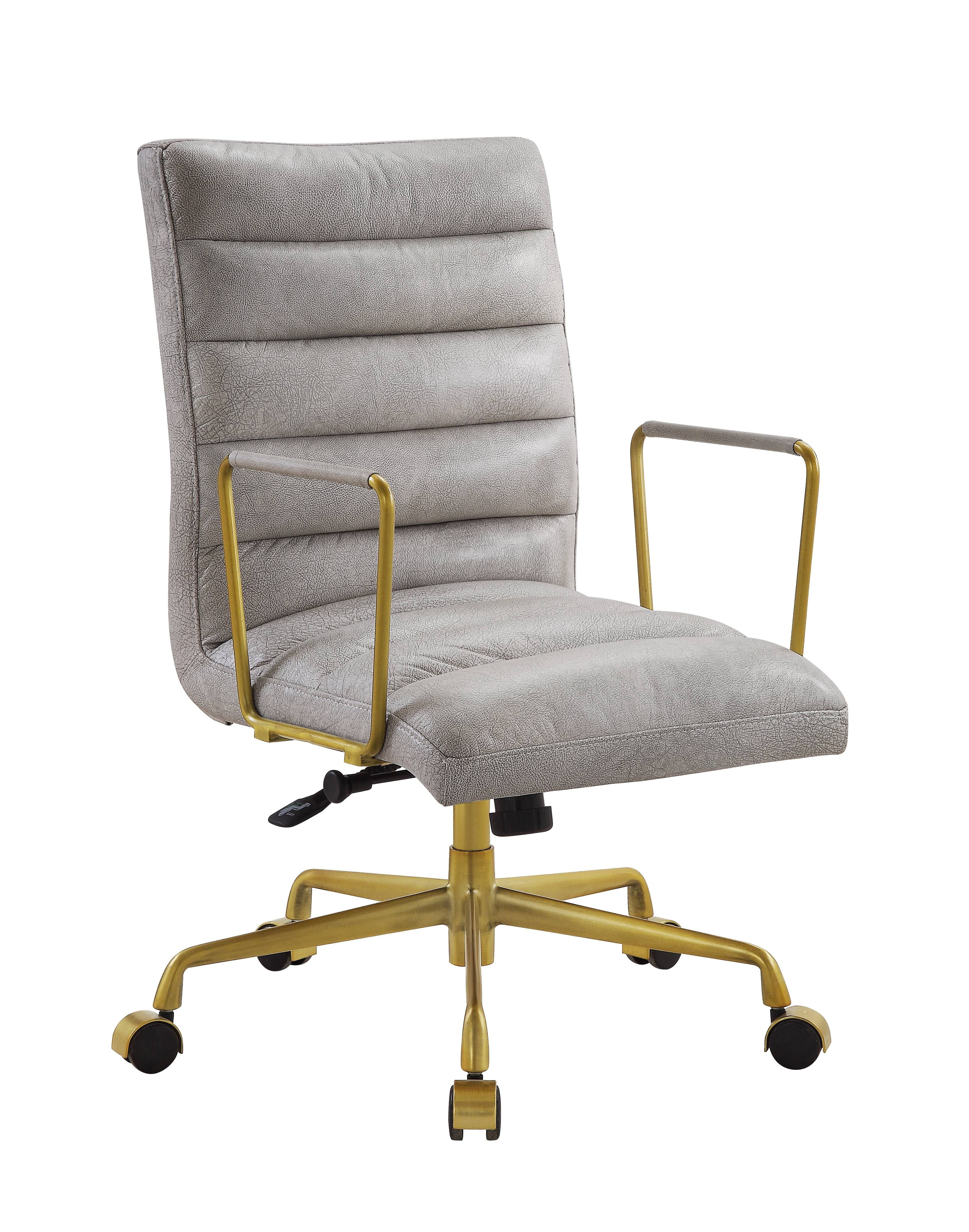 ACME Bellville Executive Office Chair in Vintage White