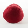 thumbnail image 5 of Sleek Red Michael 4 Foot Cylindrical Suede Bean Bag Modern Design, Easy Customization, 5 of 5