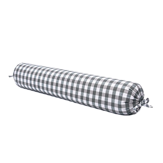 Organic buckwheat cotton zipper shell, cylindrical pillow
