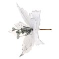 thumbnail image 3 of Recommended To Combine Multiple Pcs Velvet Christmas Flowers Christmas Flower Cuttings Artificial Flowers - White Model 28x28cm Recommended To Sell In Combination, 3 of 8