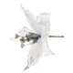 thumbnail image 3 of Recomendado para combinar varias piezas Flores navideñas de terciopelo Esquejes de flores navideñas flores artificiales - modelo blanco 28x28cm recomendado para vender en ANGGREK  Otros, 3 of 8