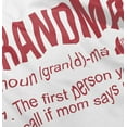 thumbnail image 5 of Grandma First Person When Mom Says No Toddler Boy Girl T Shirt Infant Toddler Brisco Brands 2T, 5 of 6