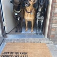 thumbnail image 4 of 16x24 Inch No Slip Coir Door Mats Outdoor Entrance Outdoor Welcome Mats for Front Door Washable Front Door Rugs Indoor Waterproof, Low Profile Welcome Doormat Doormat for Outdoor Entrance, 4 of 9