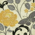 thumbnail image 2 of Pela Studio 20x20 Black Ornate Wood Framed with Double Matting Museum Art Print Titled - Perfect Petals I Yellow, 2 of 4