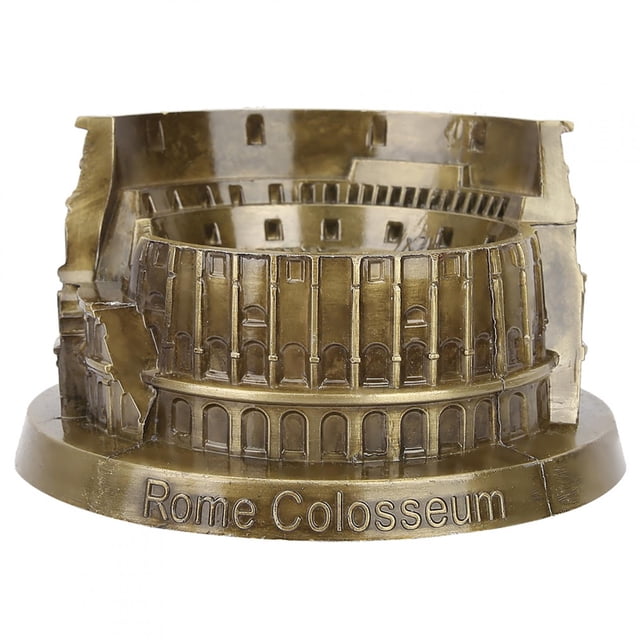 Sailing Miniatura del Coliseo Romano - Decoración vintage de la oficina en casa