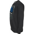 thumbnail image 3 of JH Design Men’s Mopar Parts Logo Flag Pullover Crewneck Sweatshirt Sm-3X, 3 of 7