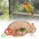 thumbnail image 4 of Juguetes para pájaros para mascotas, cesta oscilante, jaula para mascotas, loro, periquito, cacatúa, mordedura, juguete de descanso, 4 of 8