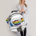 thumbnail image 3 of Fotbe Panda with Sun glasses Pattern Car Seat Covers for Babies, Nursing Breastfeeding Cover Infant Carseat Canopy, Soft Stretchy Carrier Cover, 3 of 9