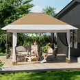 thumbnail image 6 of ChaoLink 12x12 Pop Up Gazebo Outdoor Canopy Shelter with Mosquito Netting and 4 Stakes, Instant Gazebo Tent, 6 of 7