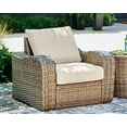 thumbnail image 2 of Signature Design by Ashley Casual Sandy Bloom Lounge Chair with Cushion  Beige, 2 of 5