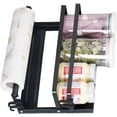 thumbnail image 3 of Organizadores plegables de condimentos con base fuerte para puerta de refrigerador, estante de almacenamiento para utensilios de cocina, diseño eficiente del espacio, estante de cocina, 3 of 9
