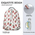 thumbnail image 4 of Sac à Dos pour Étudiants à Baies Rouges, Mignon, Sucré, Kawaii, Fruité, Sac d'École avec Motif de Baies d'Été Fraîches, Léger et Sangle Ajustable, 4 of 6