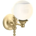 thumbnail image 5 of Kohler Lighting 22546-Sc01 Damask 11" Tall 1 Light Water Globe Wall Sconce - Bronze, 5 of 7