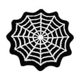 thumbnail image 2 of Antqov Halloween Door Mat, 24x24" Non Slip Washable Spider Web Bath Mat Soft Absorbent Halloween Bathroom Rug for Home Bathroom Decor, 2 of 6