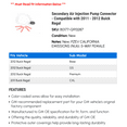 thumbnail image 2 of Secondary Air Injection Pump Connector - Compatible with 2011 - 2012 Buick Regal, 2 of 2