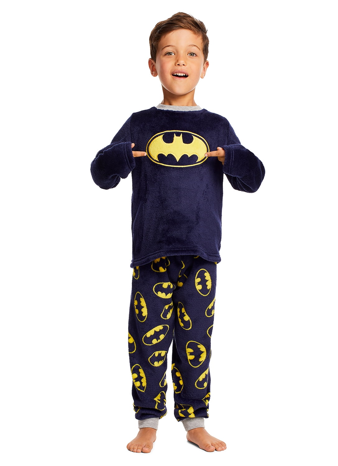Character Kids 4-piece Pajama Set 7 Batman