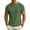 A Green, variant on Gym Tops Dqueduo Men's Summer Casual Solid Color T-shirt White XXS