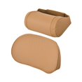 thumbnail image 3 of Soporte para la espalda y almohada para el cuello del automóvil, transpirable, suave, accesorios para el automóvil, cómodos castaña, 3 of 9
